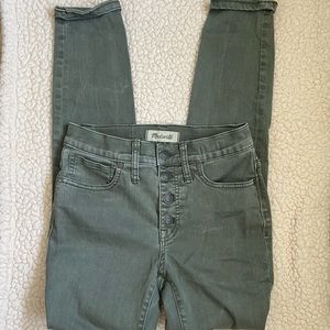 Madewell skinny jeans